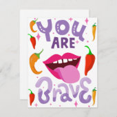 SIE SIND GEBRACHT FEIERTAGSKARTE (Vorne/Hinten)