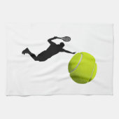 Sie sind gedient worden geschirrtuch (Horizontal)