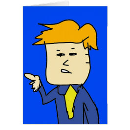 Sie sind gefeuert Cartoon Junge