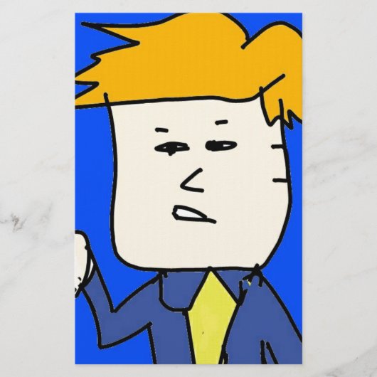 Sie sind gefeuert Cartoon Junge Briefpapier (Vorderseite)