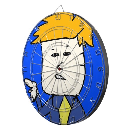 Sie sind gefeuert Cartoon Junge Dartscheibe (Vorderseite rechts)