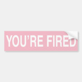 Sie sind gefred autoaufkleber (Vorne)