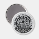 Sie sind gegen Propaganda nicht immun Magnet (Vorderseite/Rückseite)