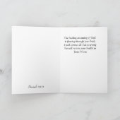 Sie sind geheilt karte (Innenseite)