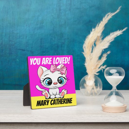 Sie sind geliebt Plaque Fotoplatte (InSitu)