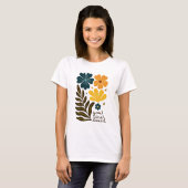 Sie sind geliebte Blume Boho floral Inspiration Qu T-Shirt (Vorne ganz)