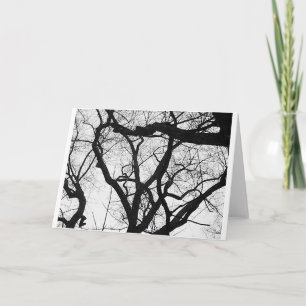 Sie sind geliebter Baum-Herzgrußkarte Karte