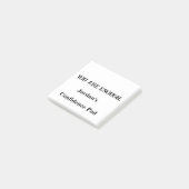 Sie sind genug - benutzerdefinierte Liebe Sticky N Post-it Klebezettel (angewinkelt)