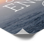 Sie sind genug Buchstaben Poster (Ecke)