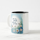 Sie sind genug - eine achtsame Tasse von Heilkurse (Vorderseite Links)