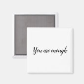 Sie sind genug einfache Angebote Magnet (Vorderseite/Rückseite)