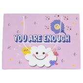 Sie sind genug Geschenktasche - Niedliche Wolke un Große Geschenktüte (Vorderseite)