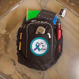 "Sie sind genug" Heilung Hoffnung Minimalistisches Button