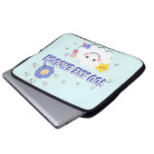 Sie sind genug Laptop-Sieb - Sky Blue Sunshine Laptopschutzhülle (Vorne Knopf)