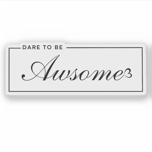 Sie sind genug - Liebe Herz Aufkleber (Vorderseite)