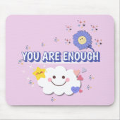 Sie sind genug - Lilac Blume Mousepad (Vorne)