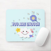 Sie sind genug - Minze Blume Mousepad (Mit Mouse)