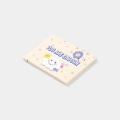 Sie sind genug - Niedliche Pastel Motivierend kleb Post-it Klebezettel (angewinkelt)