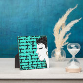 Sie sind genug Plaque mit Easel Fotoplatte (InSitu)