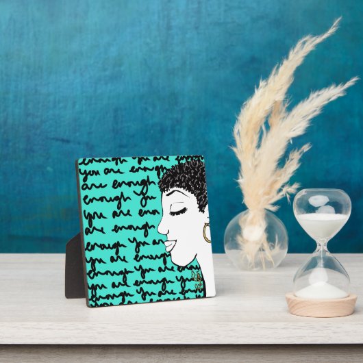 Sie sind genug Plaque mit Easel Fotoplatte (InSitu)