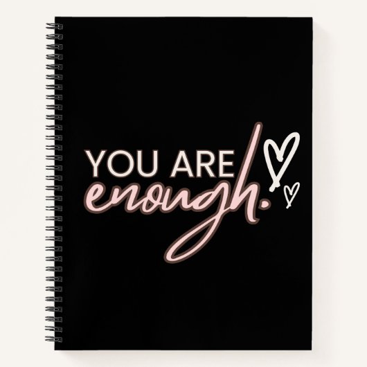 Sie sind genug: Selbst-Liebe und Valentinstag Notizblock (Vorderseite)