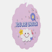 Sie sind genug skaliert Ornament - Happy Cloud & Karte (Rechts)