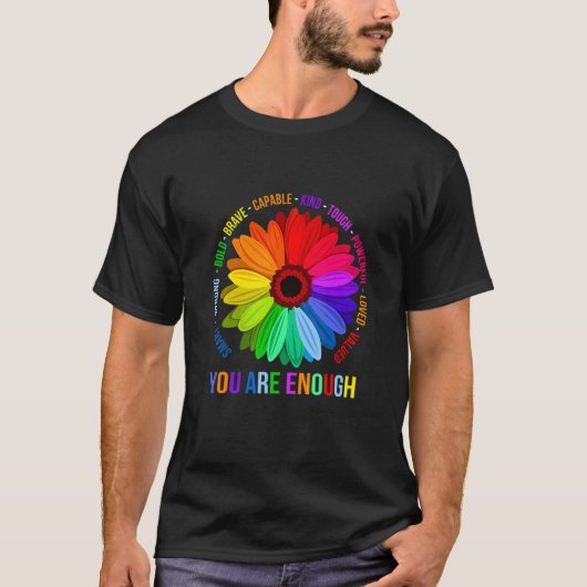 Sie sind genug Smart Strong Bold Brave Capable Eno T-Shirt (Vorderseite)