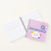 Sie sind genug SpiralNotebook - Niedliches Cloud-D Notizblock (Innenseite)