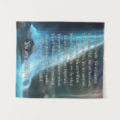 Sie sind genug - Tapisserie Wandteppich (Vorderseite (Horizontal))