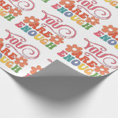 Sie sind genug Valentine Geschenkpapier (Ecke)