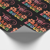 Sie sind genug Valentine Geschenkpapier (Ecke)