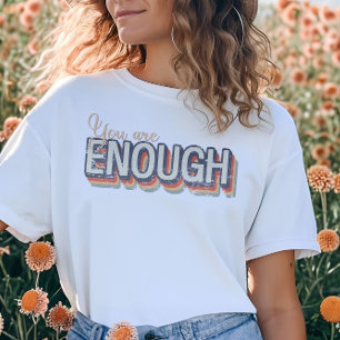 Sie sind genug Vintager Christlicher T - Shirt