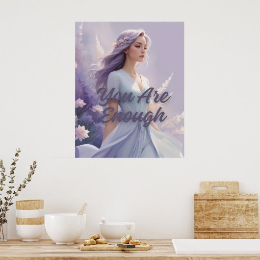 Sie sind genug zitierte Wall Art Poster (Küche)