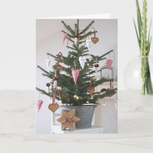 **SIE SIND GERNE AUF EINE SEHR LEICHTE CHRISTMAS G KARTE (Vorderseite)