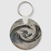 Sie sind geschätzt Rustikal Brown Mosaik Mitarbeit Schlüsselanhänger (Rückseite)