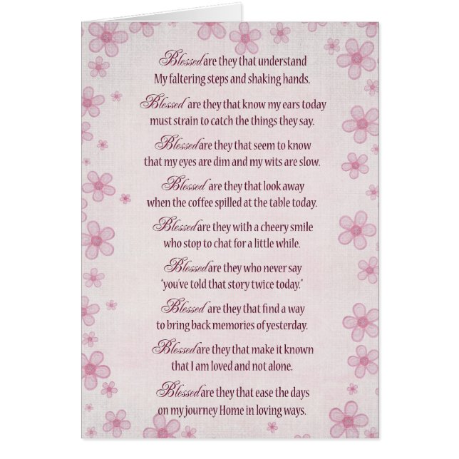 Sie sind gesegnet (Vorne)