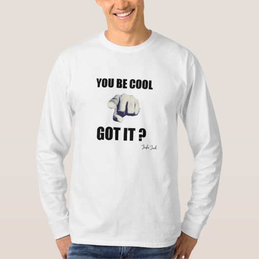 Sie sind got es cool? Longsleeve (Männer) T-Shirt (Vorderseite)