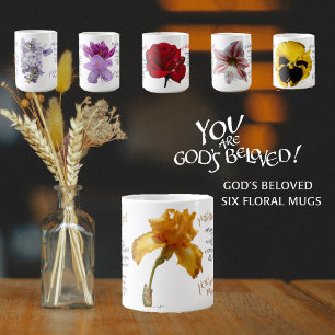 SIE SIND GOTTES GELIEBTE IRIS ORANGE LIEBTE TASSE