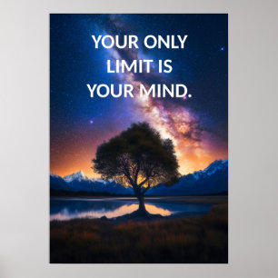 Sie sind grenzenlos motiviert Poster