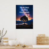 Sie sind grenzenlos motiviert Poster (Küche)
