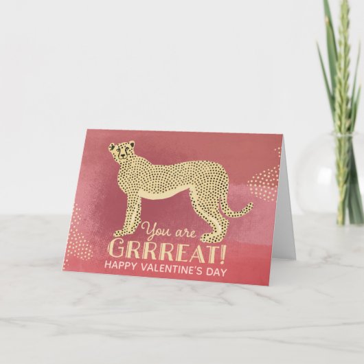 Sie sind groß feiertagskarte (Vorderseite)