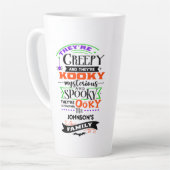 Sie sind gruselig und sie sind Kooky Mysterious Sp Milchtasse (Linke Ecke)