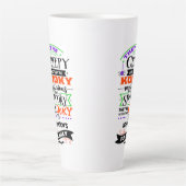 Sie sind gruselig und sie sind Kooky Mysterious Sp Milchtasse (Vorderseite)