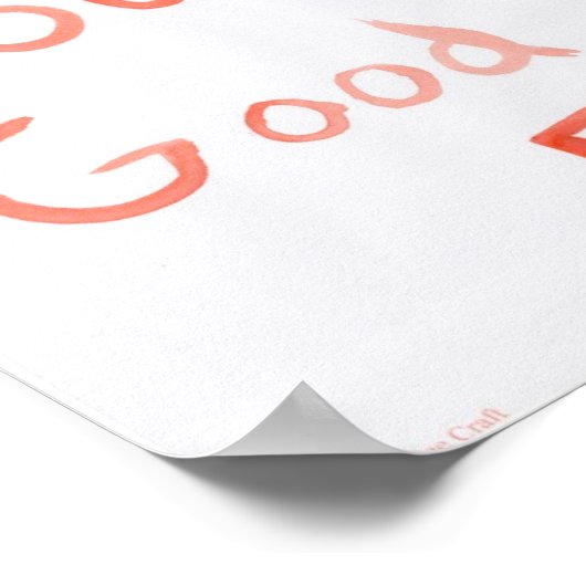 Sie sind gut genug Art Poster Print (Ecke)