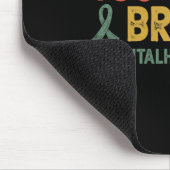 Sie sind gut informiert über psychische Probleme Mousepad (Ecke)