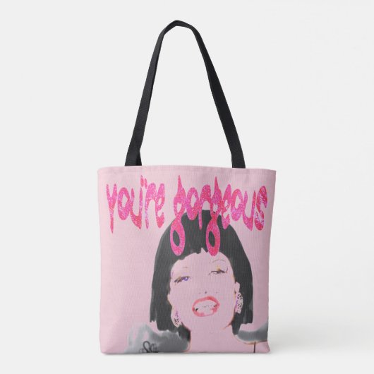 Sie sind herrliche Taschen-Tasche durch Künstler Tasche (Rückseite)