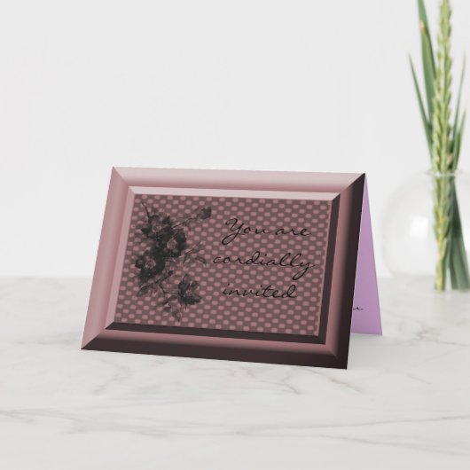 Sie sind herzlich eingeladen einladung (Vorderseite)