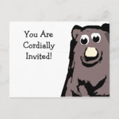 Sie sind herzlich eingeladen postkarte (Vorderseite)