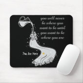 Sie sind hier auf Milchstraße Mousepad (Mit Mouse)