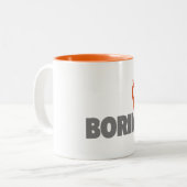 Sie sind hier - bohrend zweifarbige tasse (Vorderseite Links)